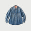 Komugi Denim 908 Ocean Eastern Shirt Distressed