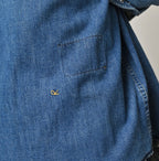 Komugi Denim 908 Ocean Eastern Shirt Distressed
