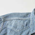 Komugi Denim 908 Ocean Eastern Shirt Distressed
