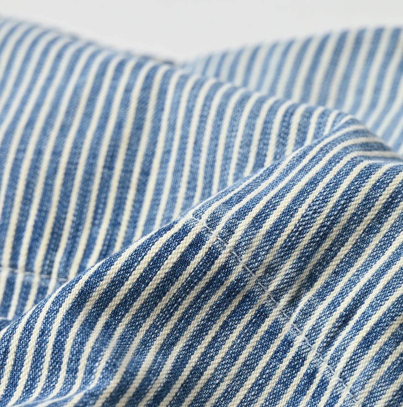 Komugi Denim 908 Ocean Eastern Shirt Distressed