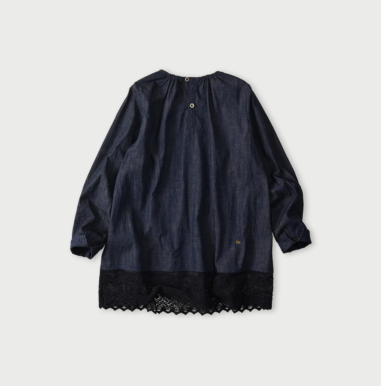 Komugi Denim Lace x Blouse Nou