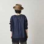 Komugi Denim Lace x Blouse Nou