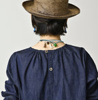 Komugi Denim Lace x Blouse Nou