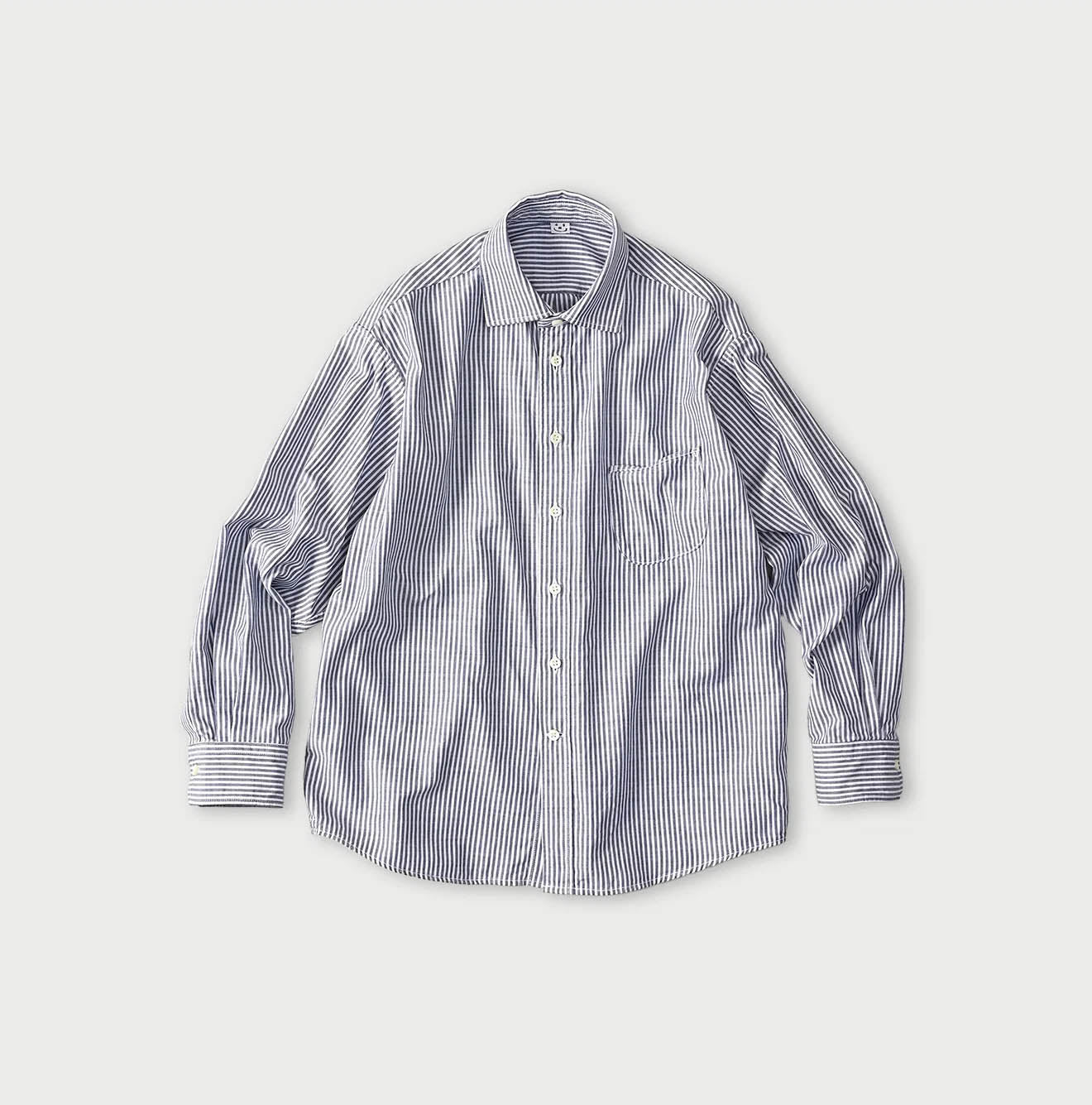 Supima OX 908 Wide Collar Shirt