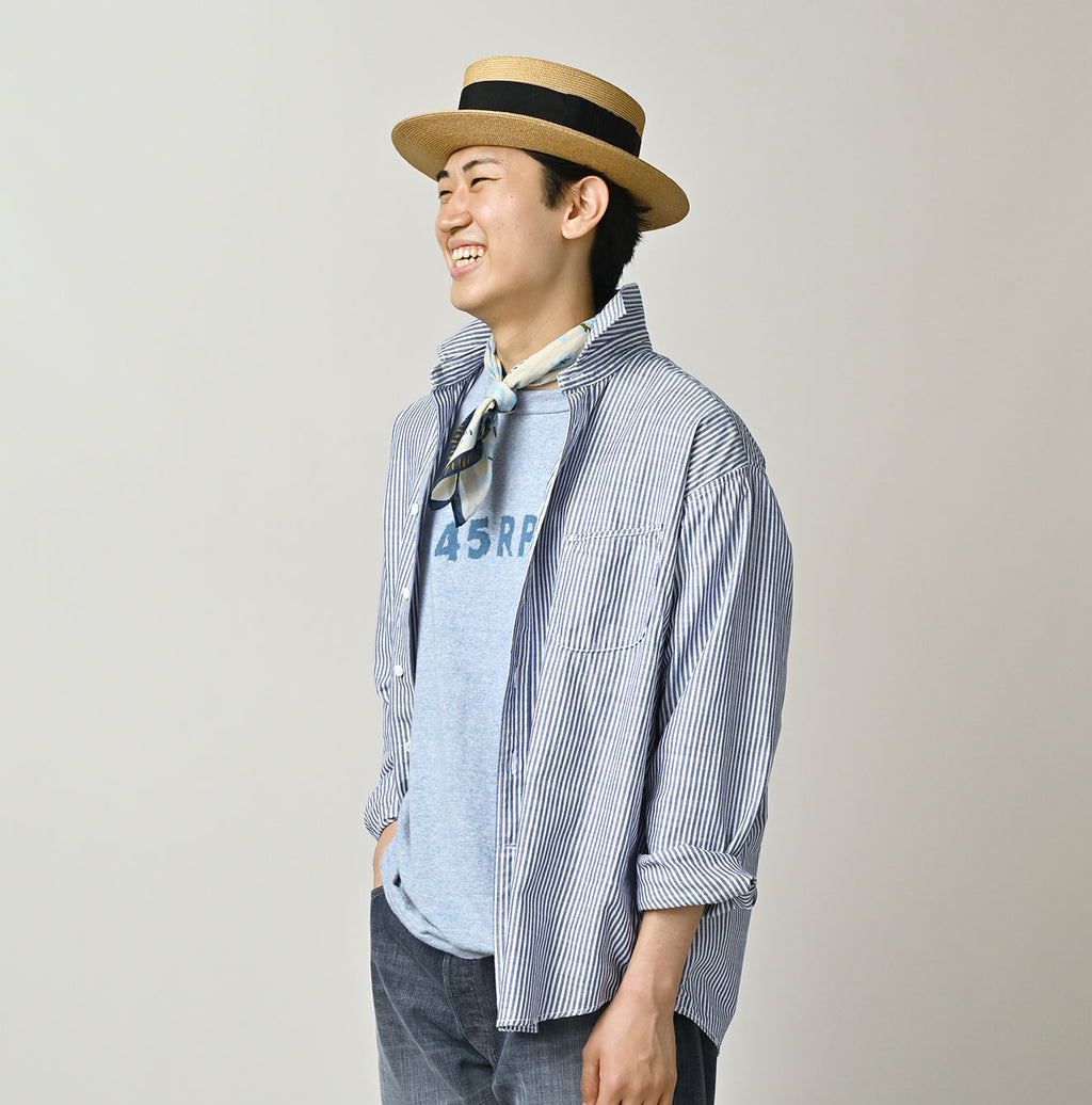Supima OX 908 Wide Collar Shirt