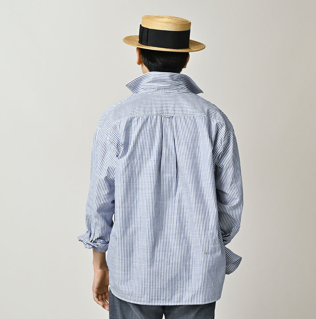 Supima OX 908 Wide Collar Shirt