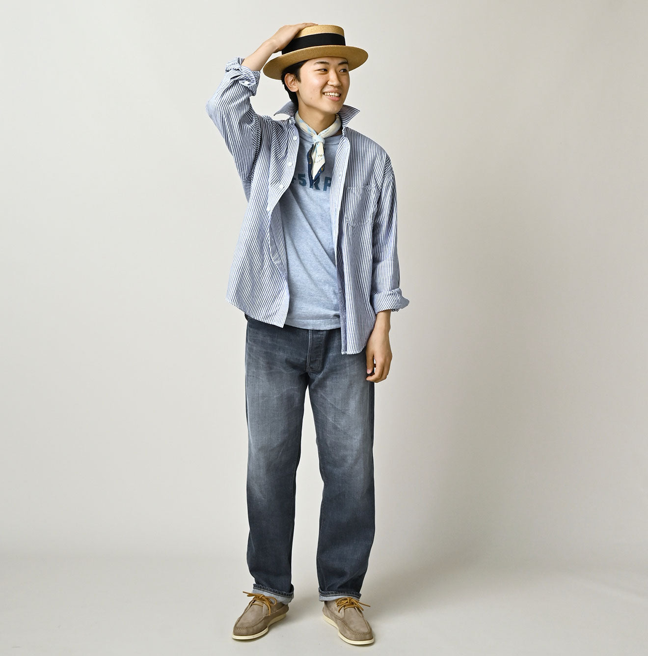 Supima OX 908 Wide Collar Shirt