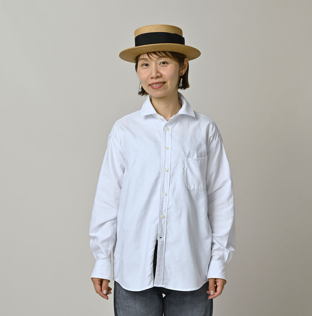 Supima OX 908 Wide Collar Shirt