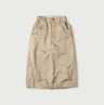 2-Ply Chino Chigo Skirt Beige