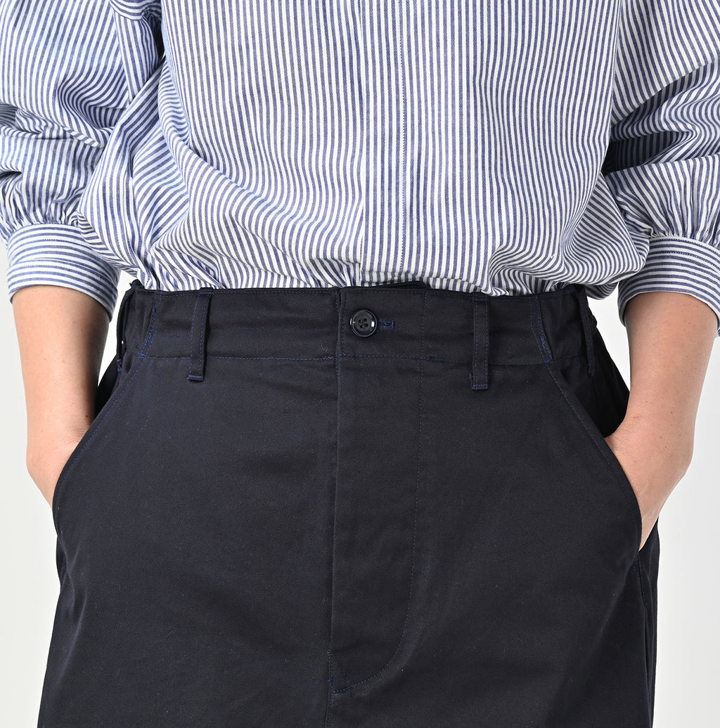 2-Ply Chino Chigo Skirt Detail