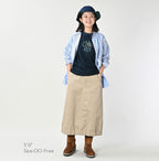 2-Ply Chino Chigo Skirt