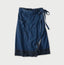 Komugi Denim Lace x Wrap Skirt Distressed