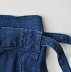 Komugi Denim Lace x Wrap Skirt Distressed