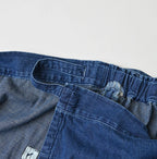 Komugi Denim Lace x Wrap Skirt Distressed