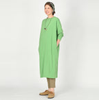 Plant Dyed Tenjiku 45 Star Dress Female Model