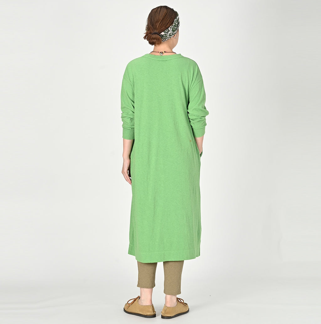 Plant Dyed Tenjiku 45 Star Dress Female Model