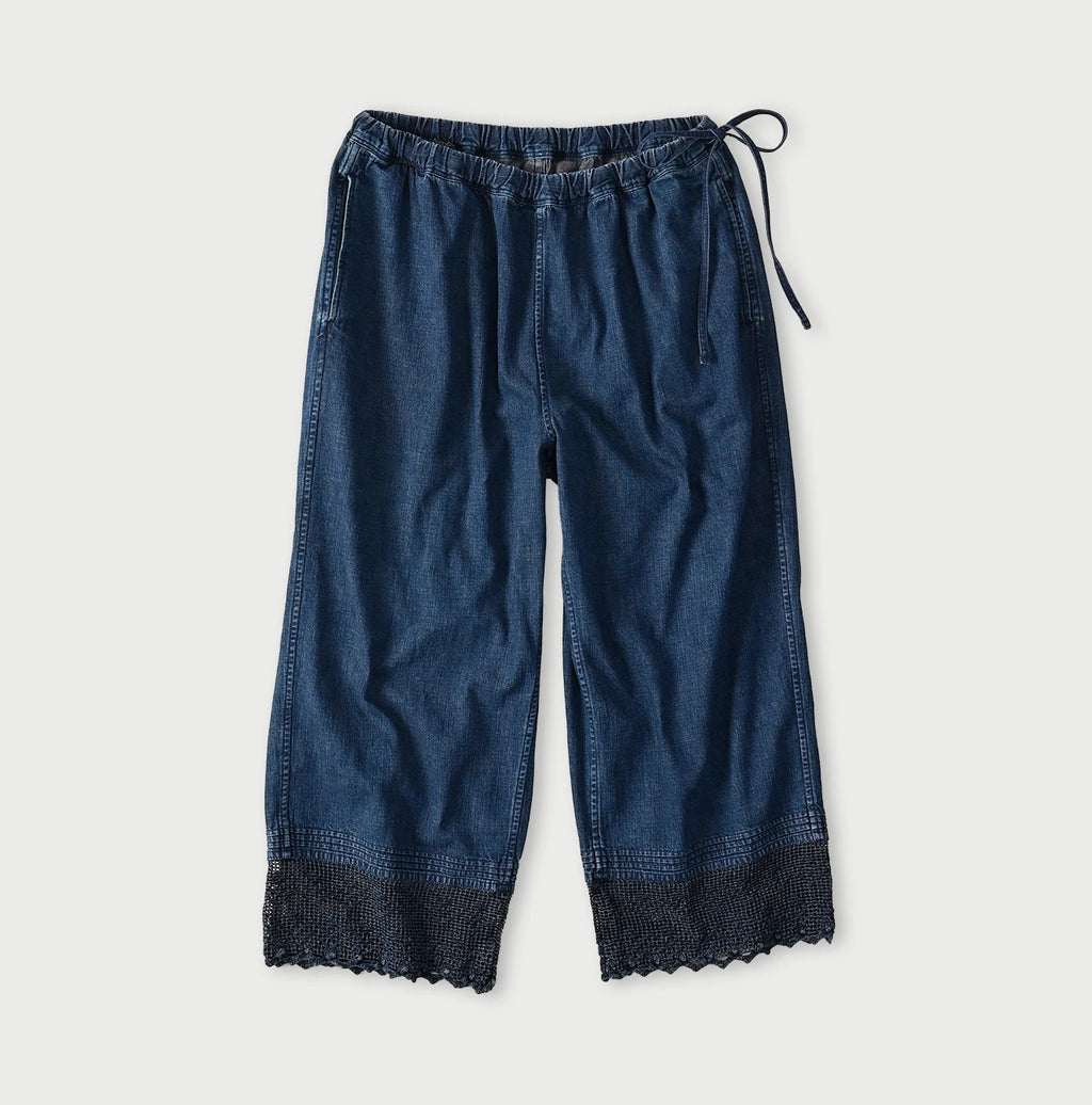 Komugi Denim Lace x Petit Pants Distressed