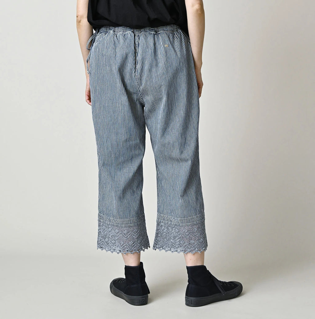 Komugi Denim Lace x Petit Pants Distressed