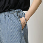 Komugi Denim Lace x Petit Pants Distressed