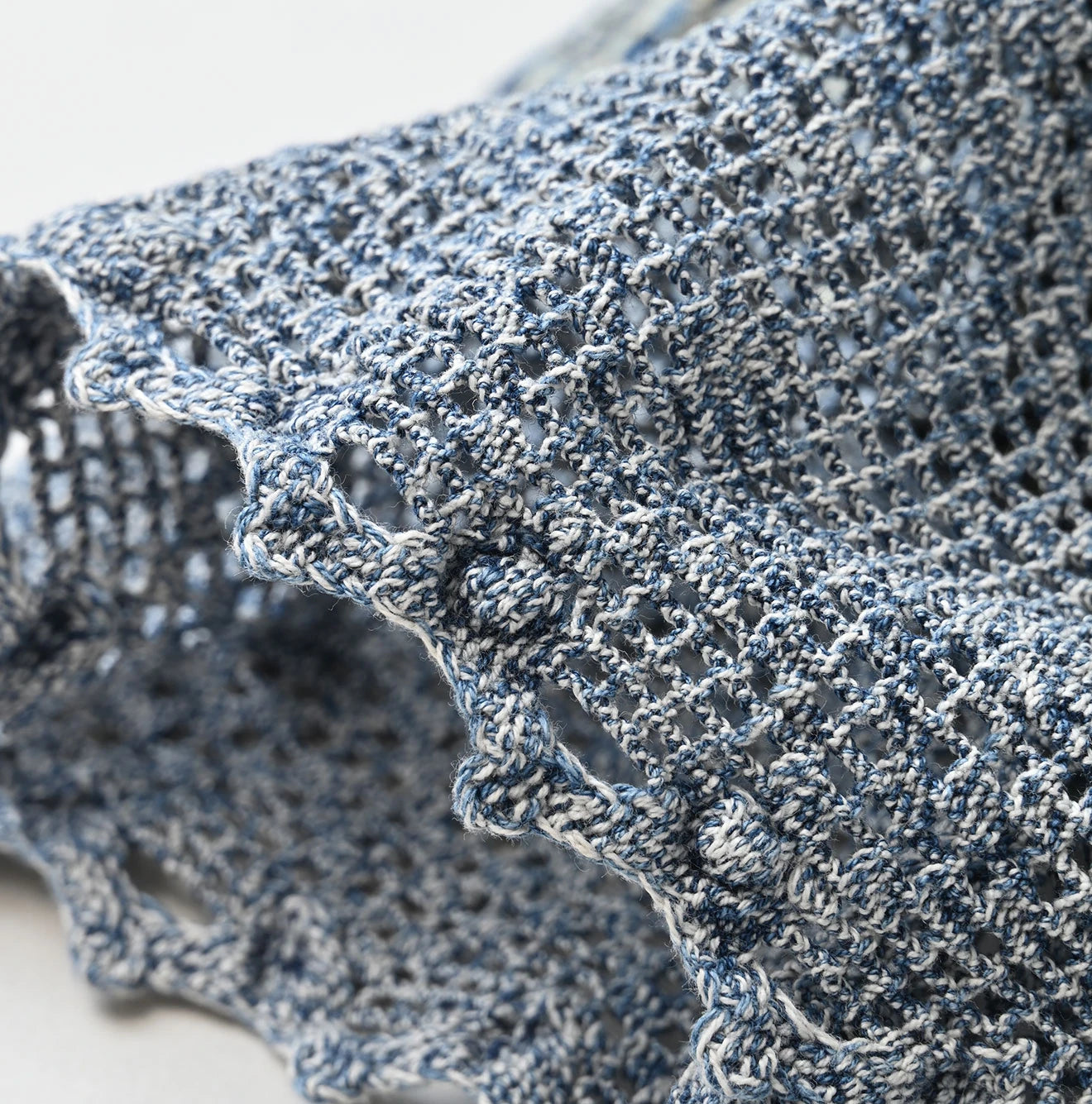 Komugi Denim Lace x Petit Pants Distressed