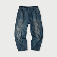 Light Mon Brown Denim 908 Baker Pants Distressed
