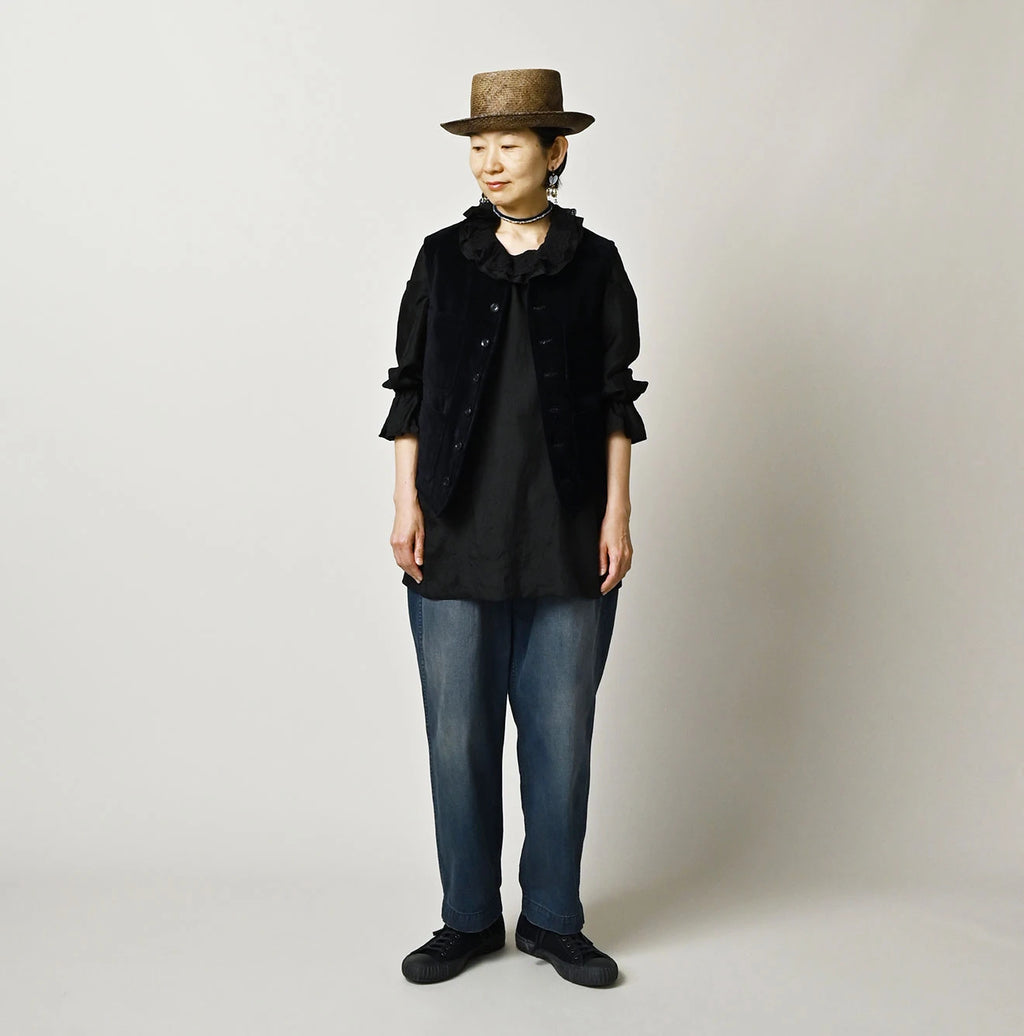Light Mon Brown Denim 908 Baker Pants Distressed