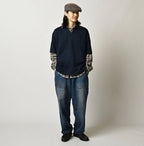Light Mon Brown Denim 908 Baker Pants Distressed