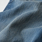 Light Mon Brown Denim 908 Baker Pants Distressed