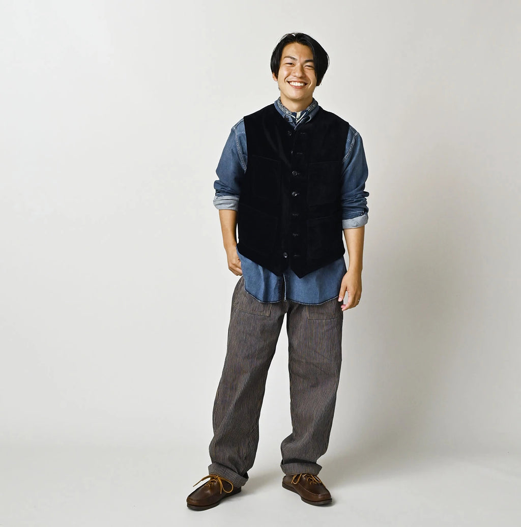 Light Mon Brown Denim 908 Baker Pants Nou
