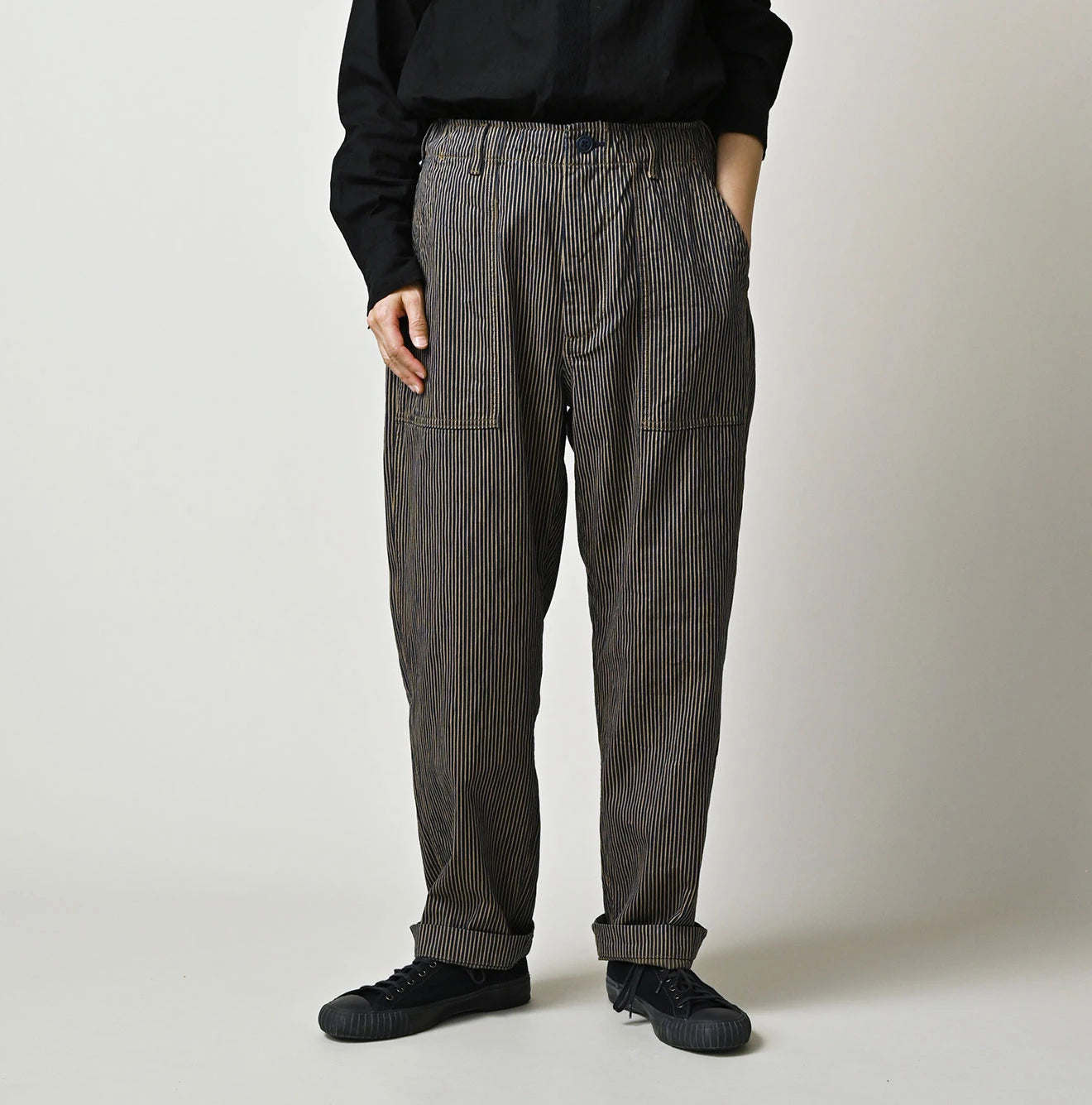 Light Mon Brown Denim 908 Baker Pants Nou