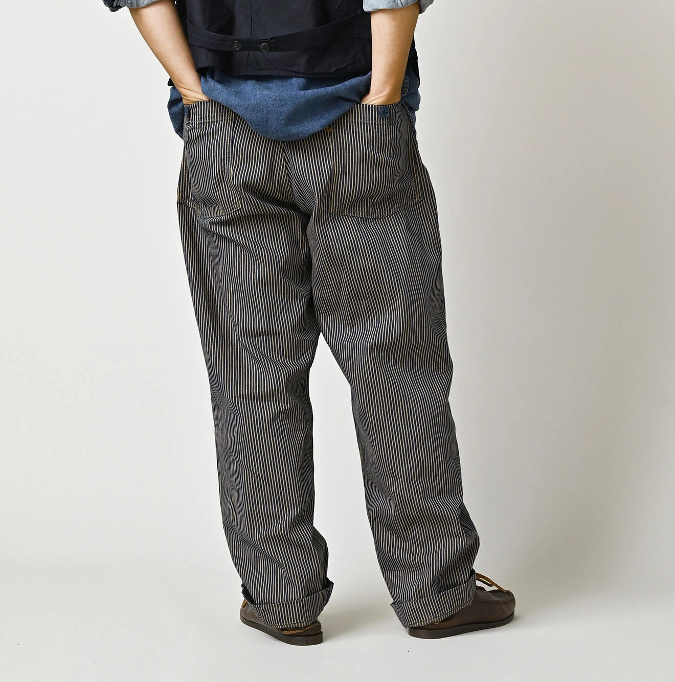 Light Mon Brown Denim 908 Baker Pants Nou