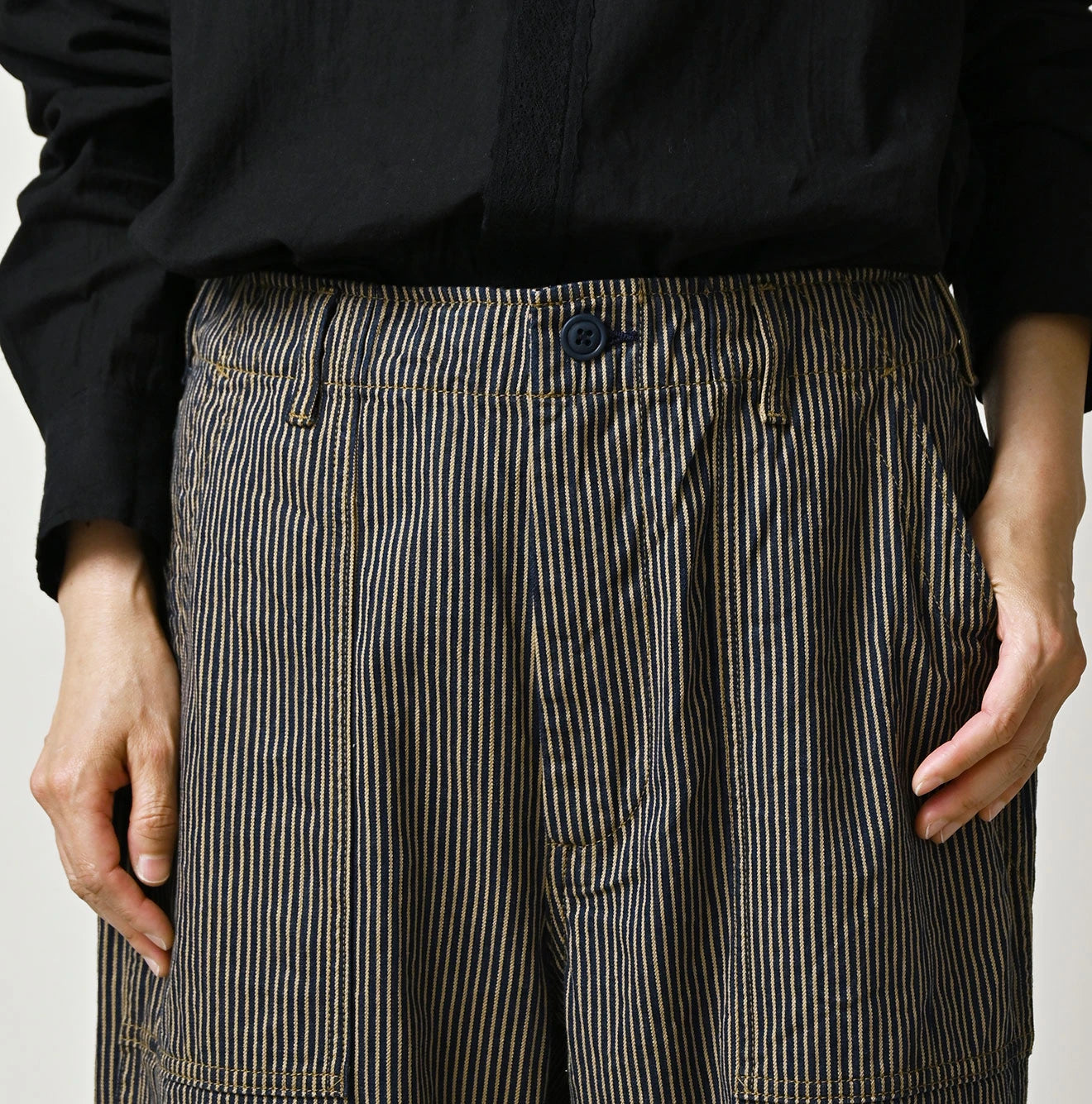 Light Mon Brown Denim 908 Baker Pants Nou