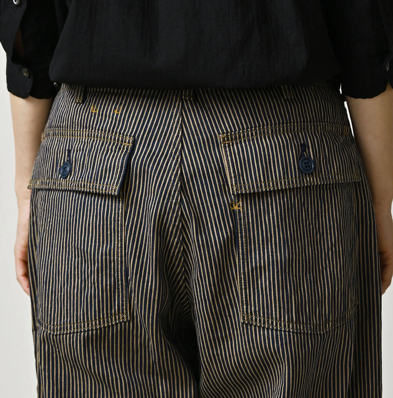 Light Mon Brown Denim 908 Baker Pants Nou