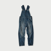 Light Mon Brown Stretch Denim Charlotte Overall Distressed