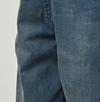 Light Mon Brown Stretch Denim Charlotte Overall Distressed