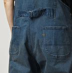 Light Mon Brown Stretch Denim Charlotte Overall Distressed