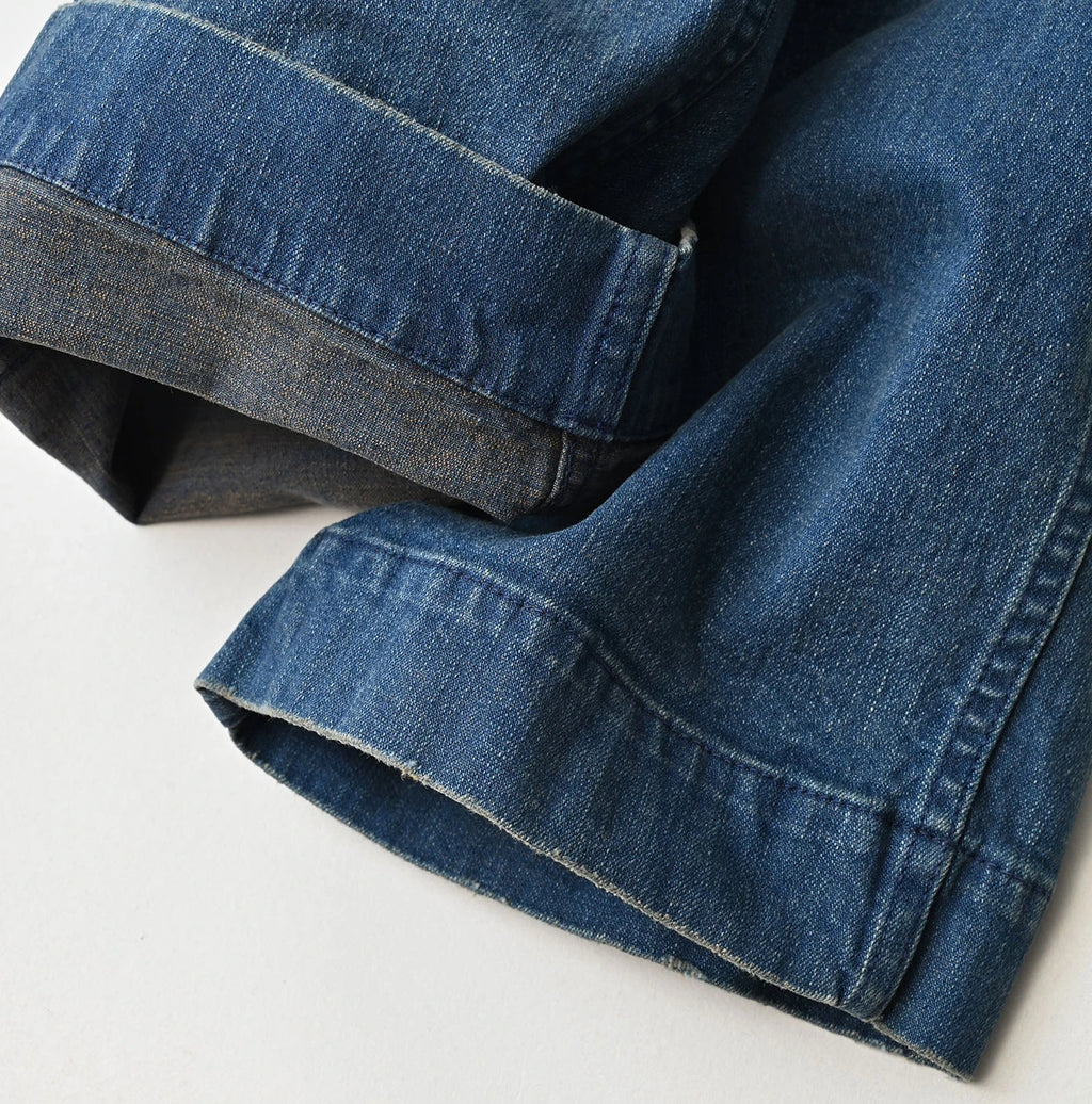 Light Mon Brown Stretch Denim Charlotte Overall Distressed