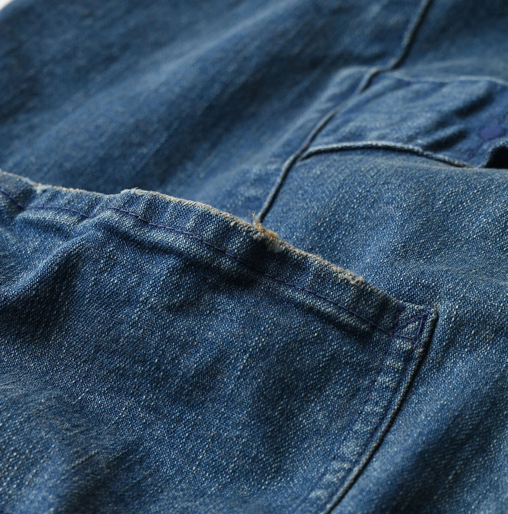 Light Mon Brown Stretch Denim Charlotte Overall Distressed