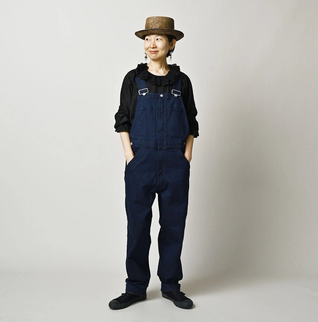 Light Mon Brown Stretch Denim Charlotte Overall Nou