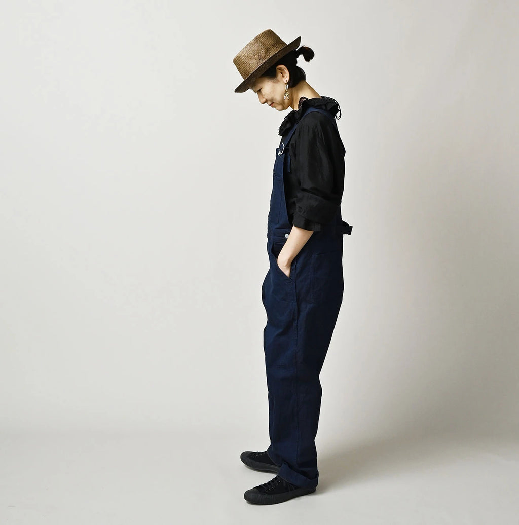 Light Mon Brown Stretch Denim Charlotte Overall Nou