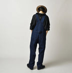 Light Mon Brown Stretch Denim Charlotte Overall Nou