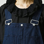Light Mon Brown Stretch Denim Charlotte Overall Nou