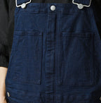 Light Mon Brown Stretch Denim Charlotte Overall Nou