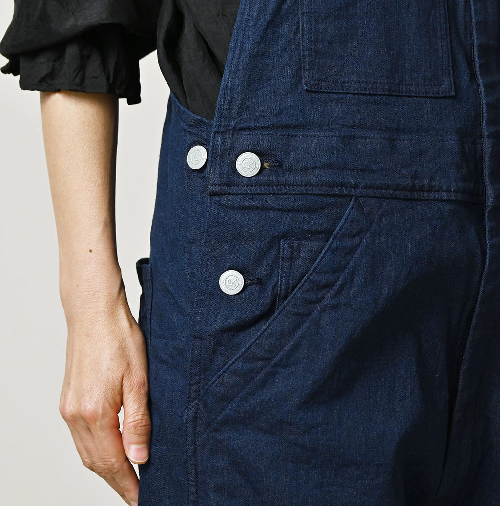 Light Mon Brown Stretch Denim Charlotte Overall Nou