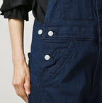 Light Mon Brown Stretch Denim Charlotte Overall Nou