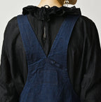 Light Mon Brown Stretch Denim Charlotte Overall Nou