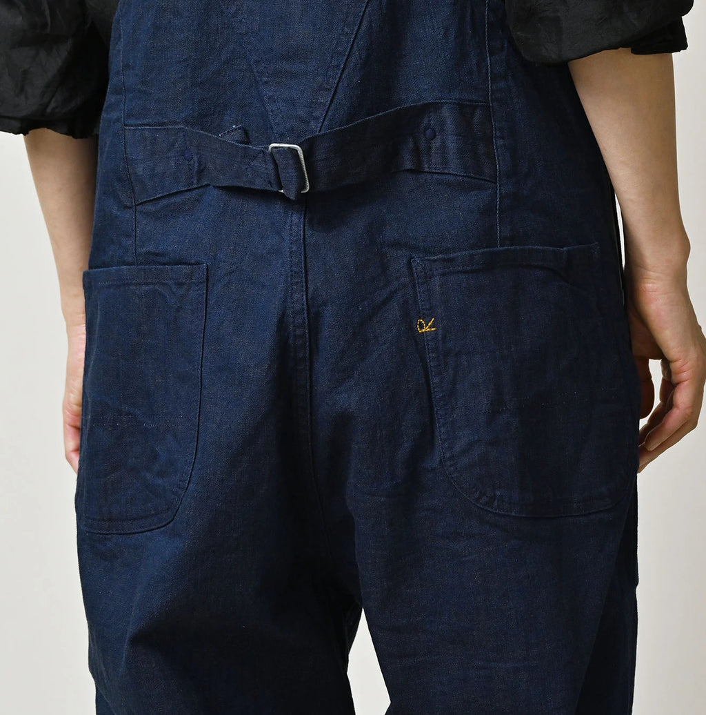 Light Mon Brown Stretch Denim Charlotte Overall Nou