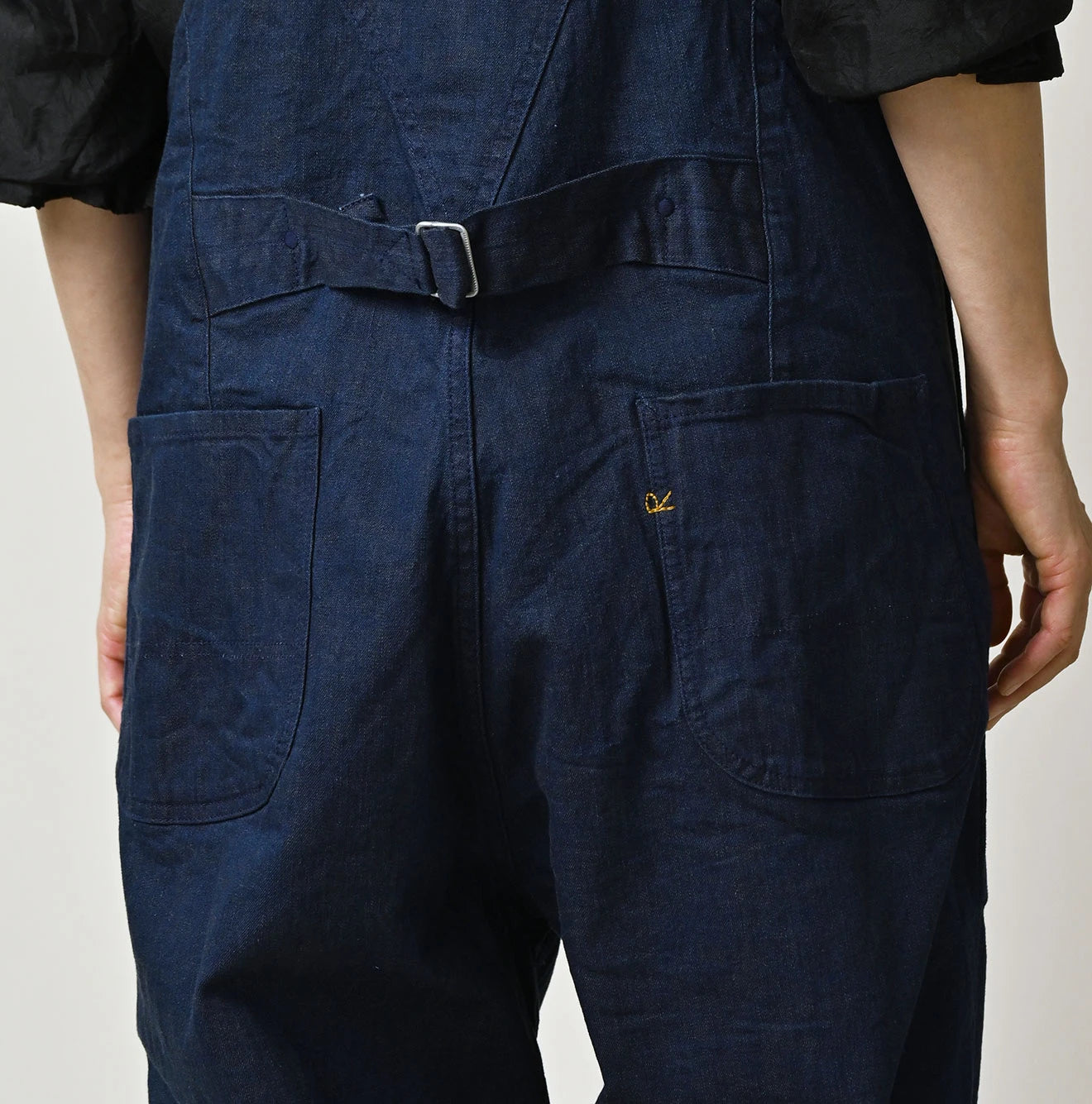 Light Mon Brown Stretch Denim Charlotte Overall Nou