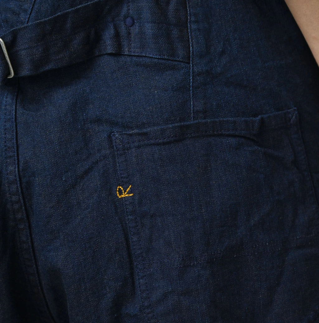 Light Mon Brown Stretch Denim Charlotte Overall Nou