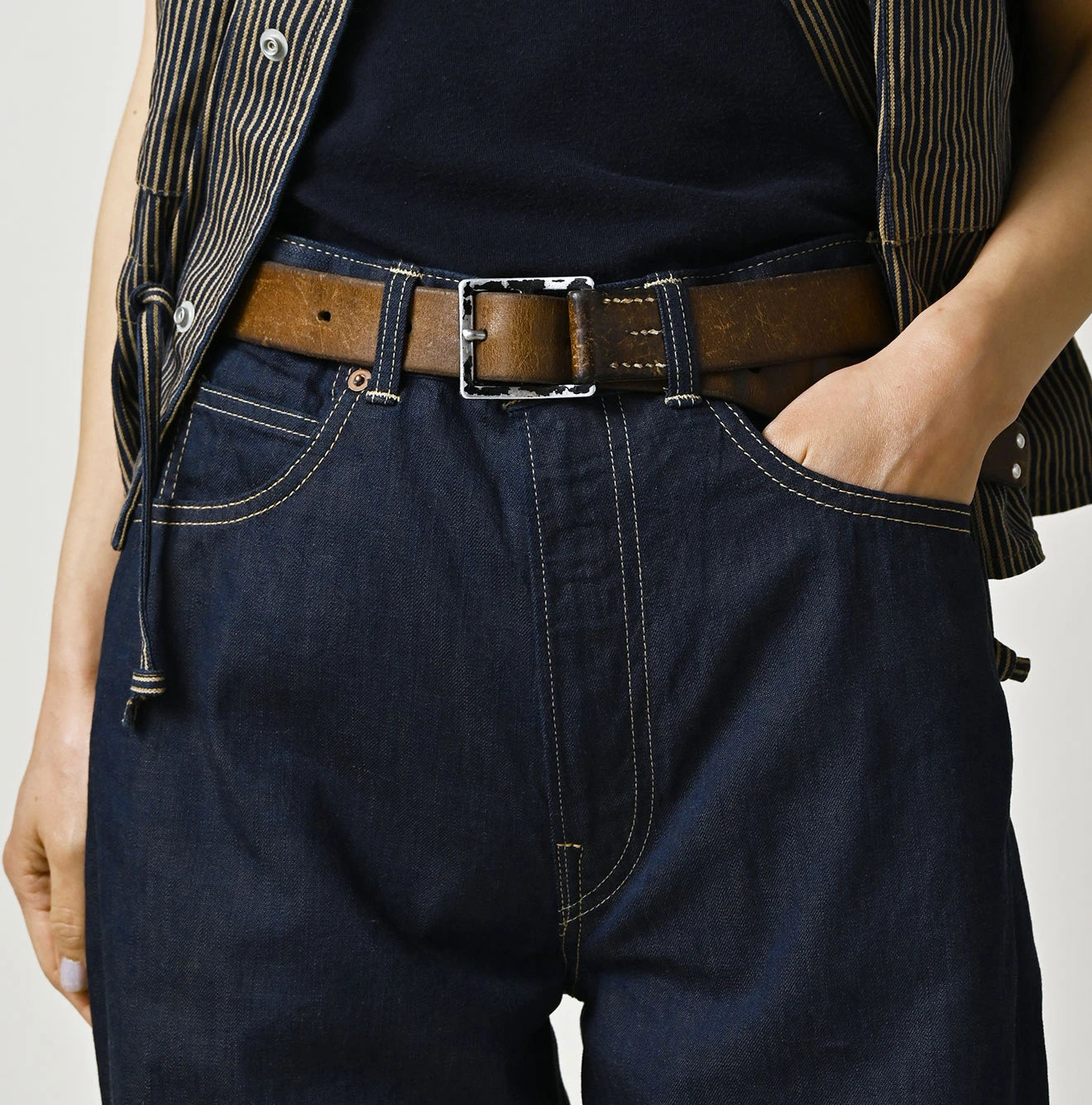 Light Mon Brown Denim Bachihime Nou